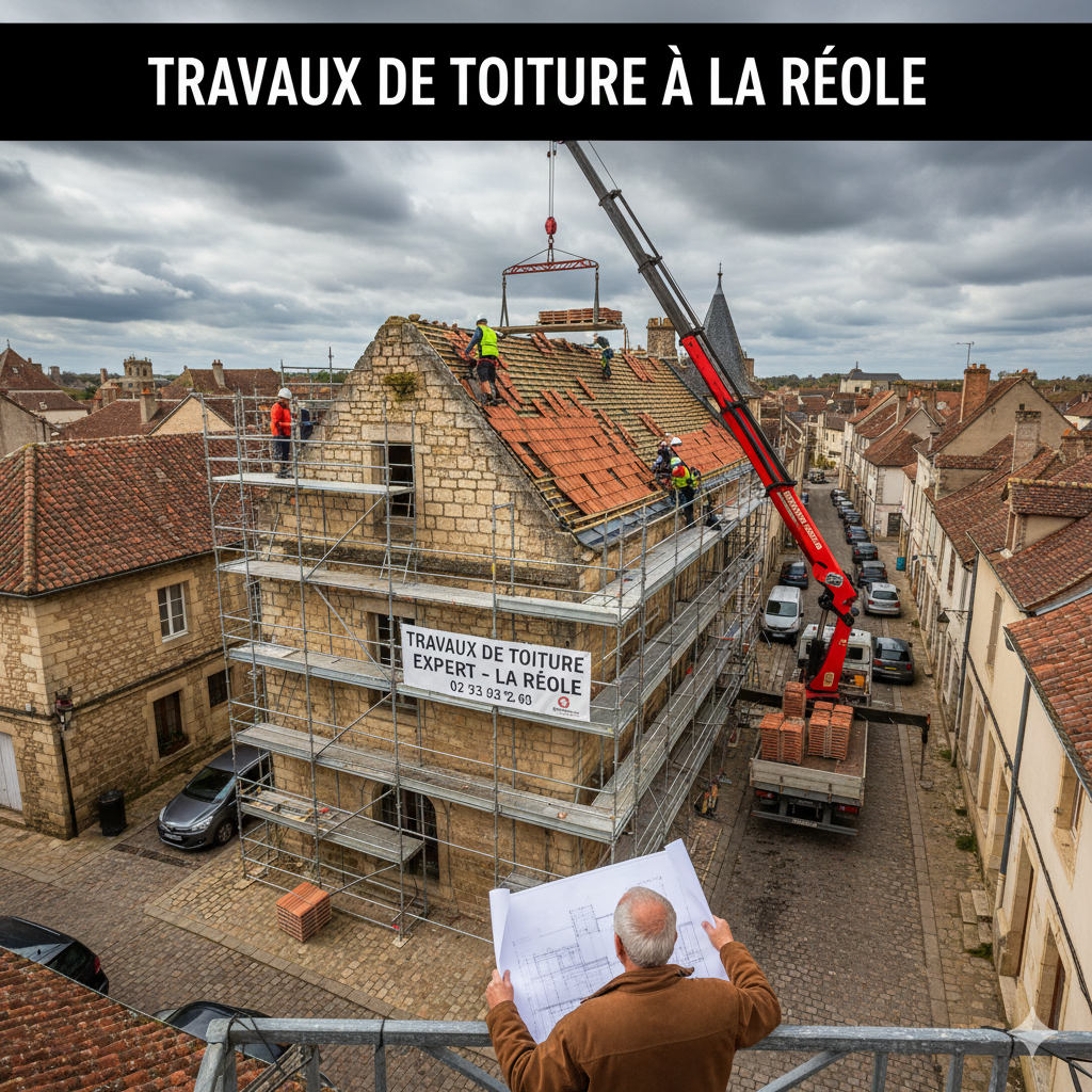 Rénovation de toiture à La Réole : ce qu’il faut savoir avant de commencer les travaux